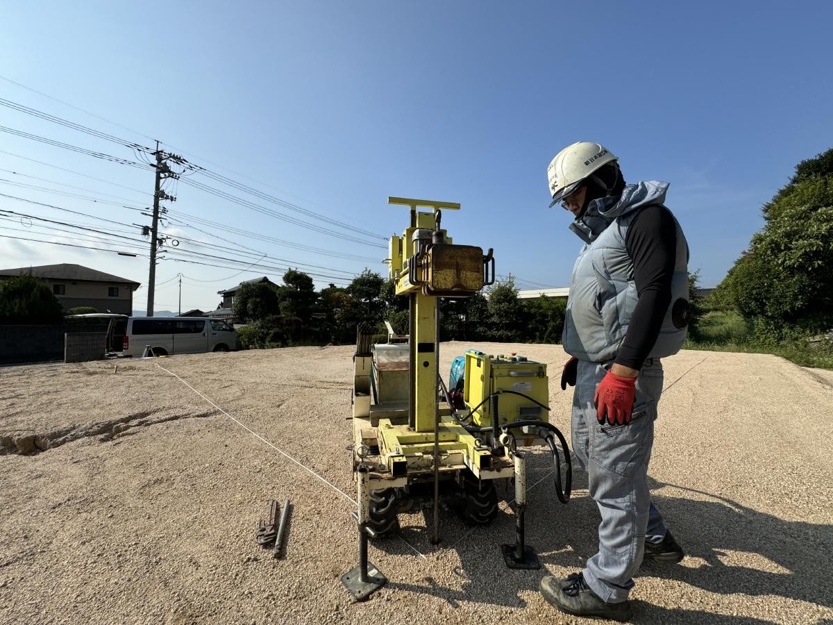 安心の住まいづくりは地盤調査から