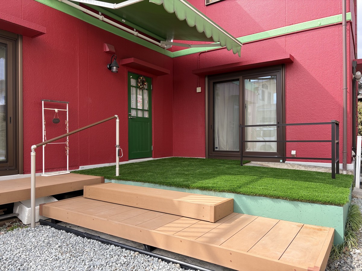 おうちベーカリーstrawberrytime＠外構